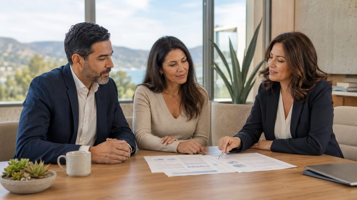Divorce tax planning consultation with a California CPA